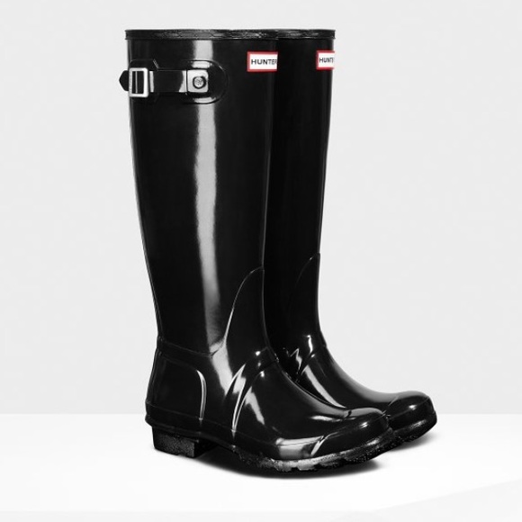 Women’s Original Tall Gloss Rain Boots - Picture 1 of 2